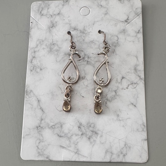 Jewelry - Handmade Sterling Silver Drop Earrings